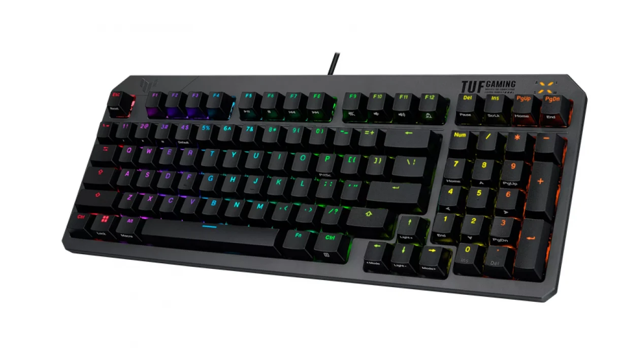 Periféricos Teclado Gamer Asus Tuf Gaming K3 Gen II Switch Red Mecanico RA07