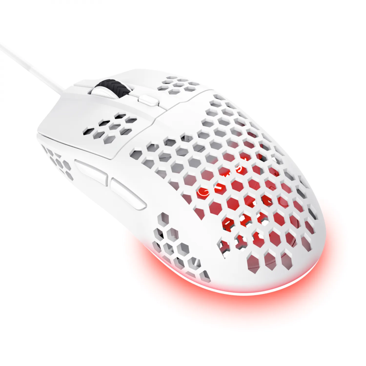 Periféricos Mouse Gamer Trust Helox White Ultra Liviano GXT928W