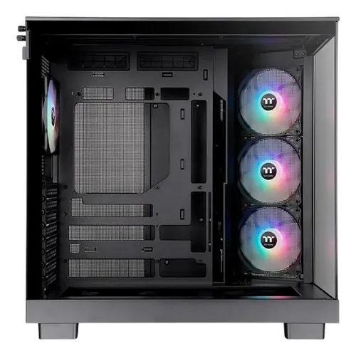 Gabinete Gamer Thermaltake TG Black ARGB View 380 WS