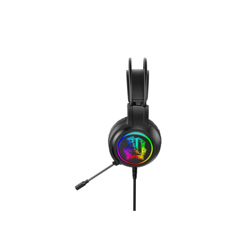 Auricular Gamer/PS4/PC Raptor Shadow Core RGB Black Jack 3.5mm — foto 2