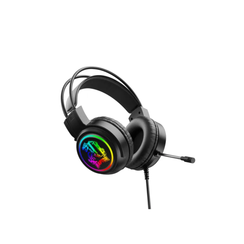 Auricular Gamer/PS4/PC Raptor Shadow Core RGB Black Jack 3.5mm — foto 4