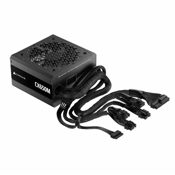 Fuente PC Certificada Corsair CX650M 80+ Bronze Semi-Modular 650W — foto 2