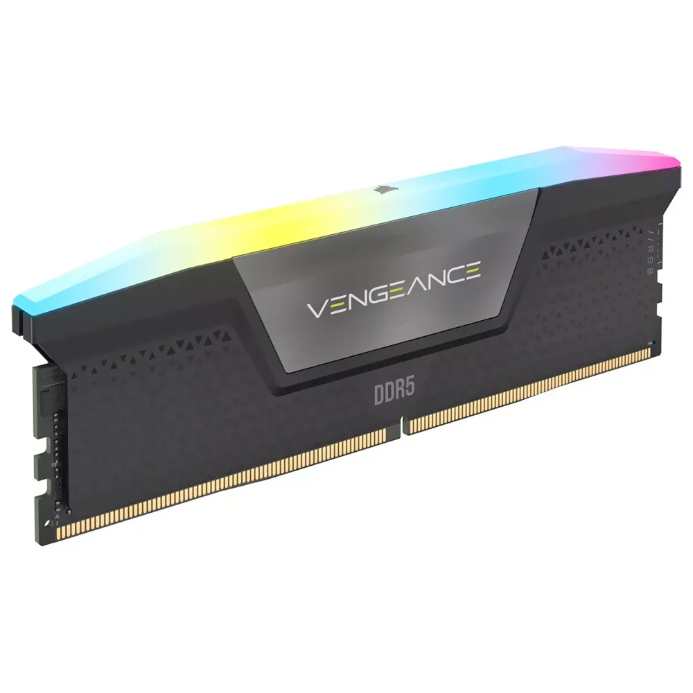 Memoria Ram DDR5 16GB Corsair Vengeance Black RGB 6000MHz — foto 2