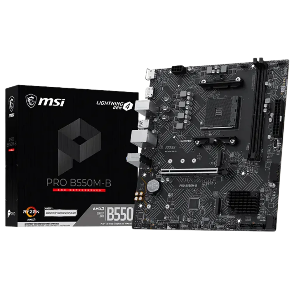 Motherboard Amd MSI Pro B550M-B AM4