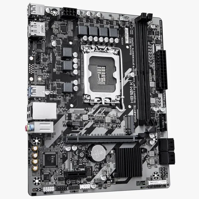 Motherboard Intel Gigabyte H810M K LGA 1851 — foto 4