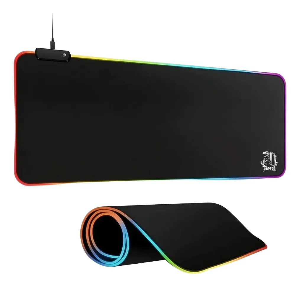 Perifericos Pad Mouse Raptor Ultra Glide RGB 900x400x3mm XL RAP-MOU-PAD-AD-9403-RGB — foto 5