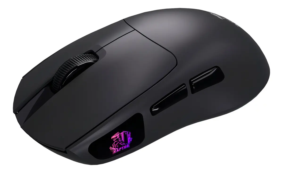 Periféricos Mouse Gamer Raptor Storm Grip Wireless 12.8K Dpi Black