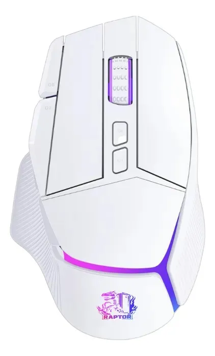 Perifericos Mouse Inalambrico Raptor Storm Grip 9 Botones Gamer RAP-MOU-WIRELESS-9BOT-RGB — foto 5