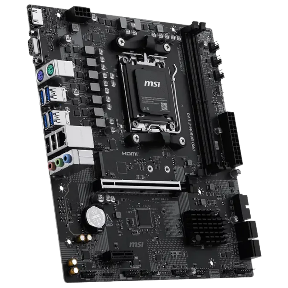 Motherboard Amd MSI PRO B850M-E EVO AM5 — foto 7