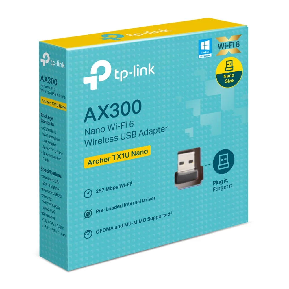 Placa De Red Tp-Link Usb Archer TX1U Nano — foto 5