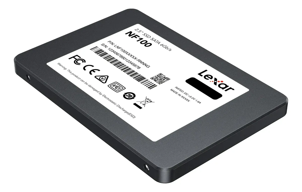 Disco Interno SSD LEXAR NF100 250GB 2.5” SATA III