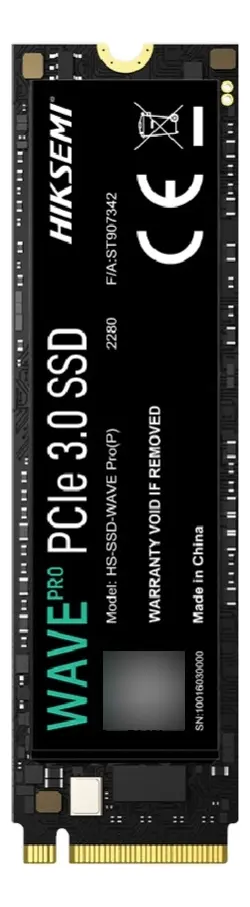 Disco SSD M.2 HIKSEMI 256Gb Wave NVMe PCIE 3.0 (5709) — foto 4