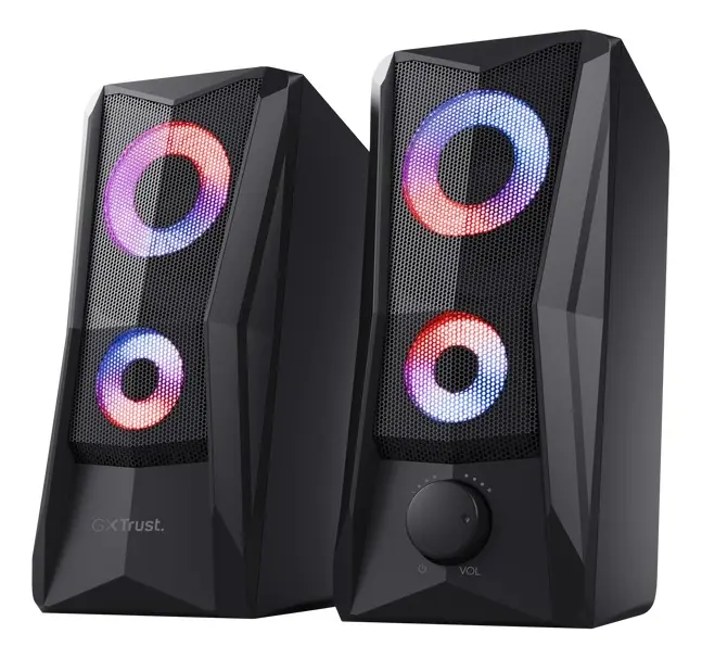 Parlante 2.0 Trust Javv Black LED GXT606B
