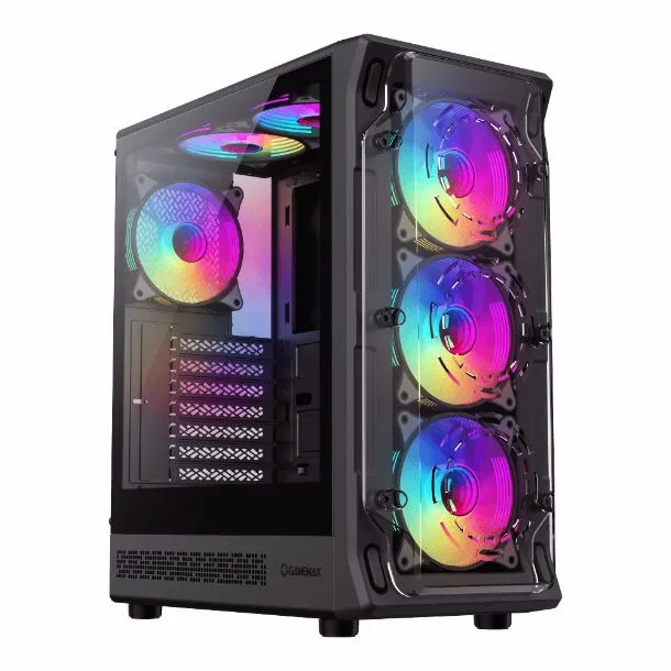 Gabinete Gamer Gamemax Starlight 2 AB 6 Fan Argb Black