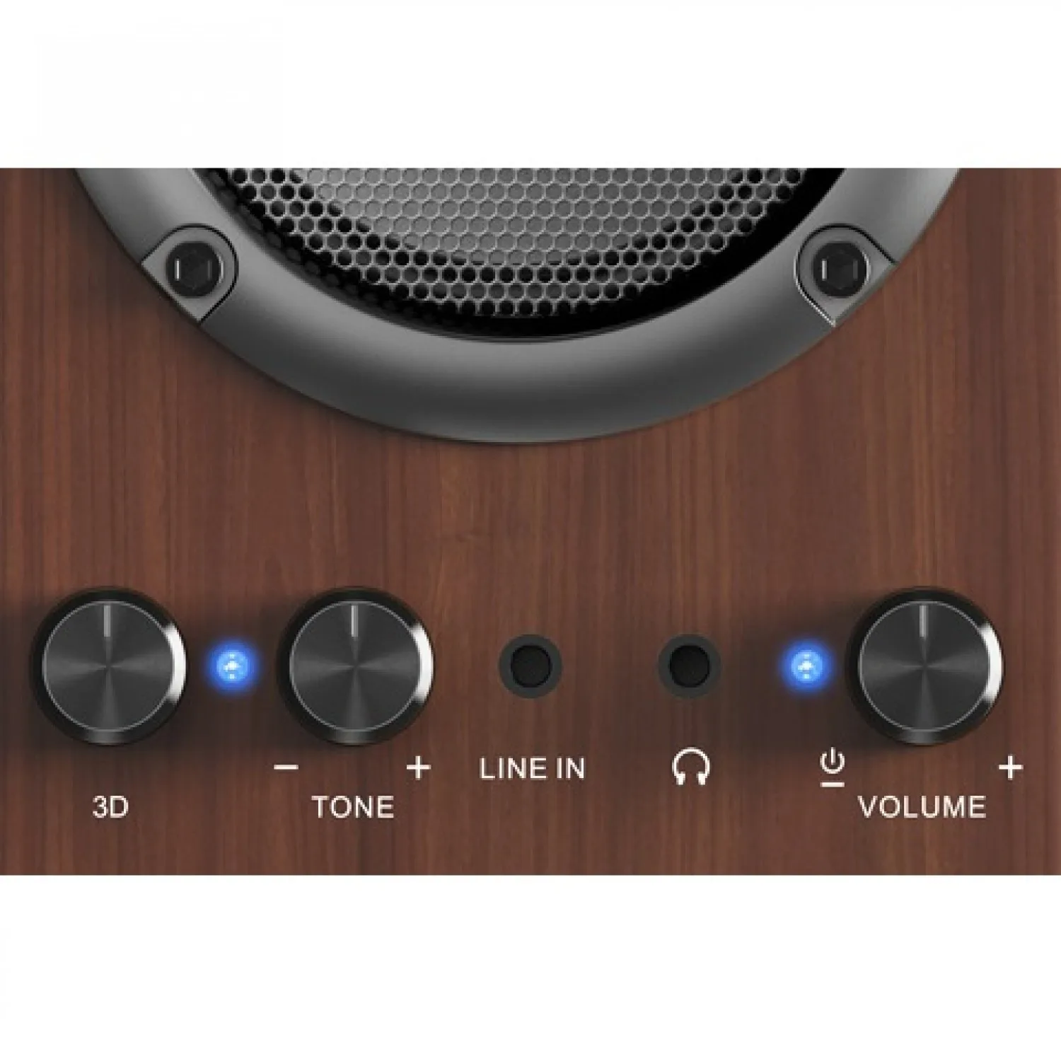 Parlante 2.0 Genius Wood CH USB-C SP-HF500B