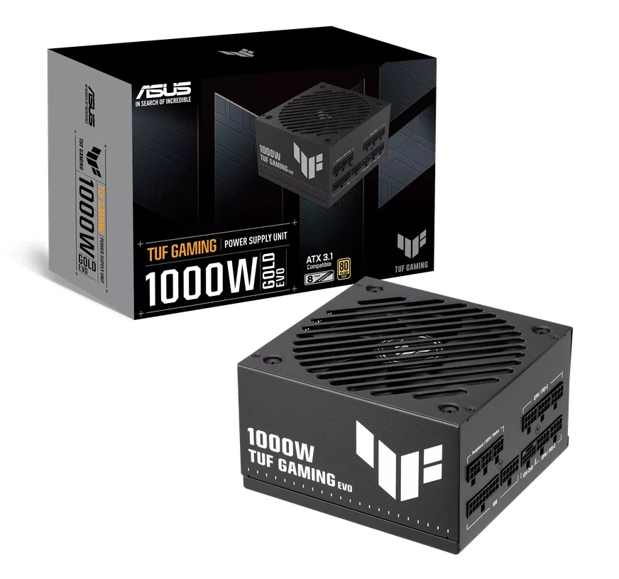 Fuente PC Certificada Asus Tuf Evo Gold 80+ Modular 1000W