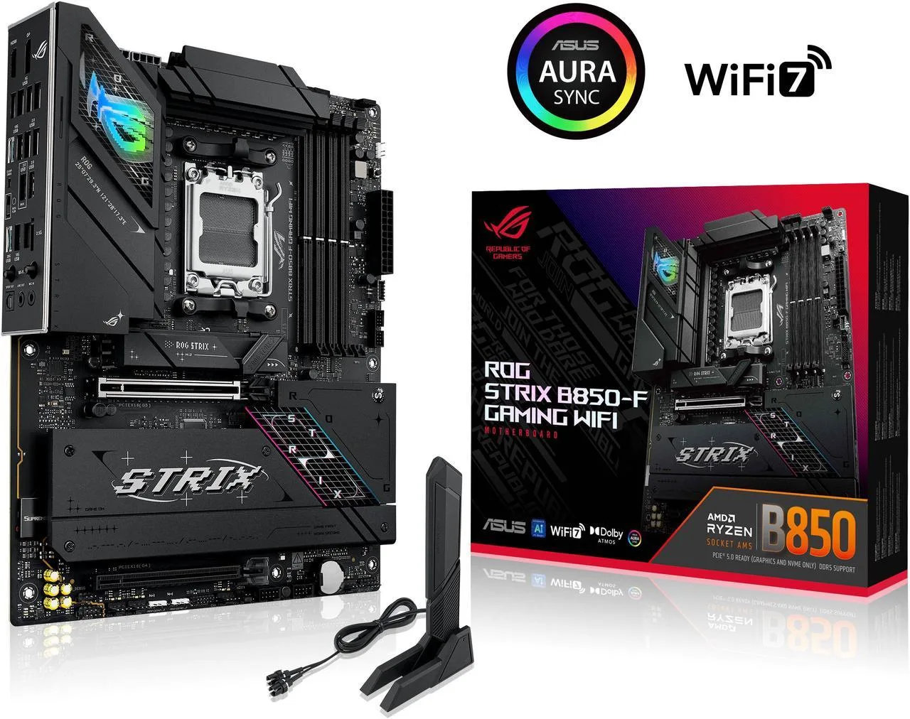 Motherboard Amd Asus Rog Strix B850-F Gaming Wifi AM5