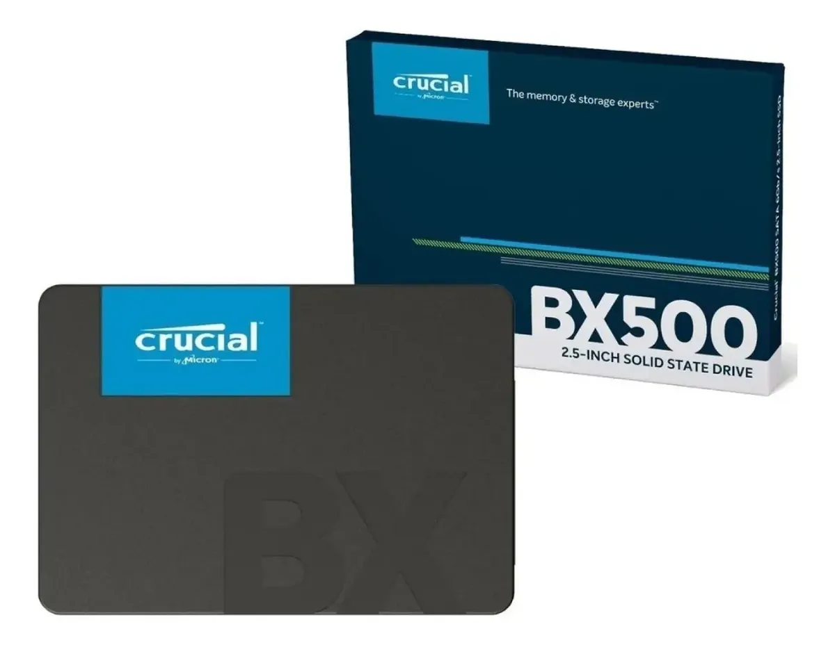 Disco Interno SSD CRUCIAL BX500 500GB 2.5