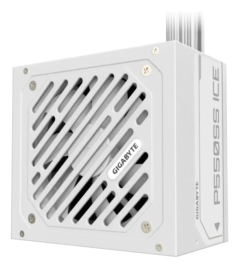 Fuente PC Certificada Gigabyte 80+ Silver GP-P550SS Ice 550W — foto 4
