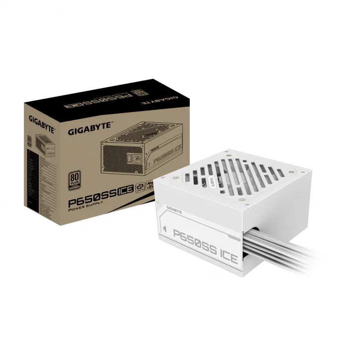 Fuente PC Certificada Gigabyte Ice 80+ Silver 3.0 650W
