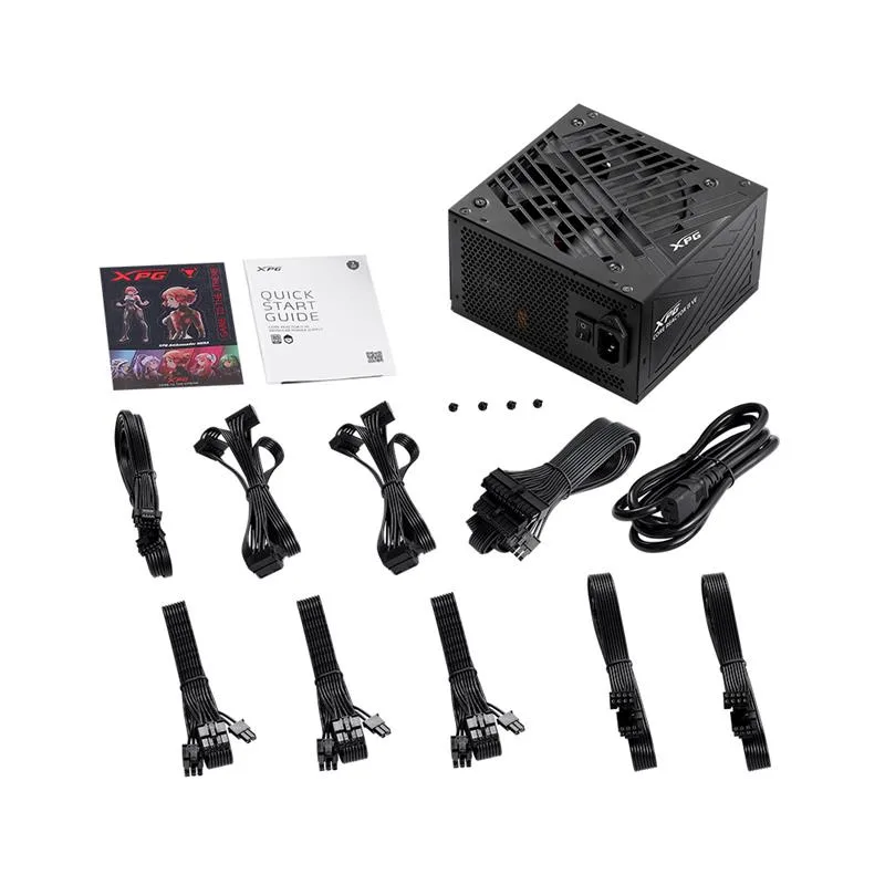 Fuente PC Certificada XPG Core Reactor LL VE +80P Gold Modular 850W