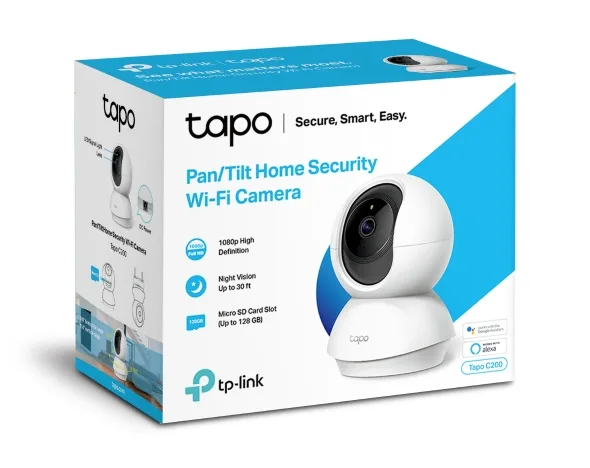 WiFi Cámara WiFi Tp-link Tapo 1080P Pan/Tilt C200