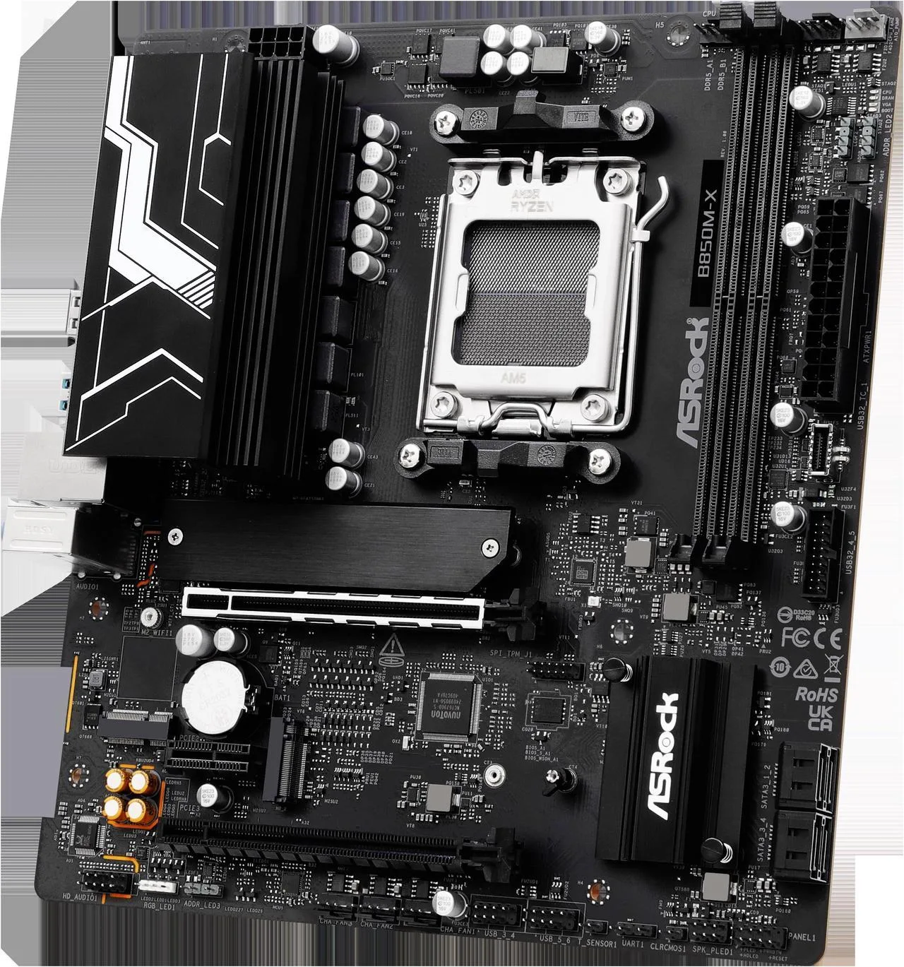 Motherboard Amd Asrock B850M-X AM5 — foto 6