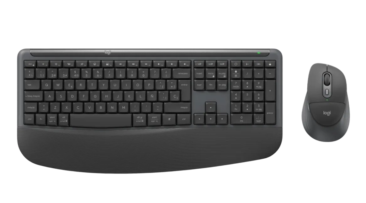 Periféricos Teclado + Mouse Inalámbrico Logitech Signature Comfort Plus Combo MK880