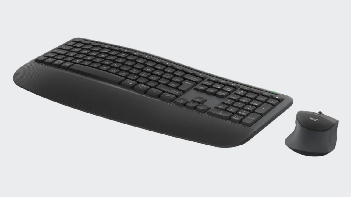 Periféricos Teclado + Mouse Inalámbrico Logitech Signature Comfort Plus Combo MK880 — foto 4