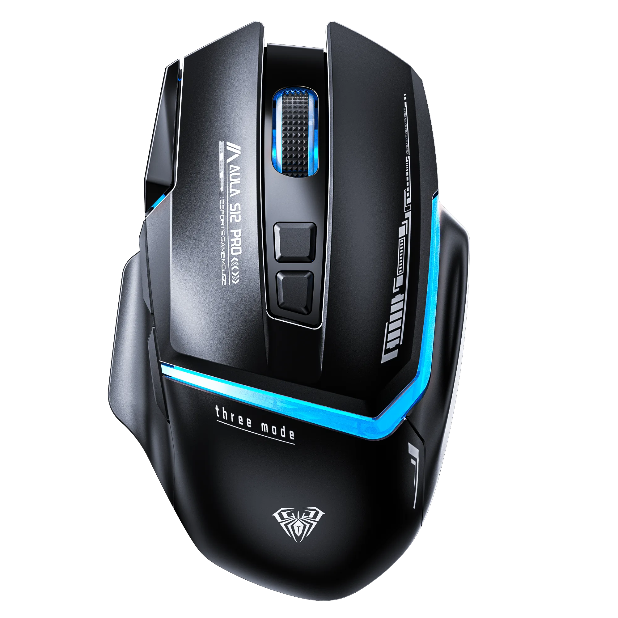 Periféricos Mouse Gamer Aula S12 Pro RGB Gamer Black