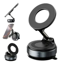 Soporte Magnético Celular Ventosa Giratorio 360 Ajustable