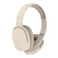 Auriculares Vincha Bluetooth Inalámbricos Pure Bass Estereo Blancos