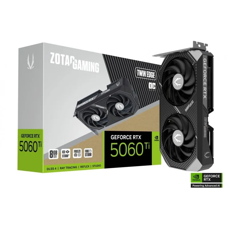 Placa De Video Zotac Gaming Geforce Rtx5060ti 8gb Twin Edge Oc — foto 2