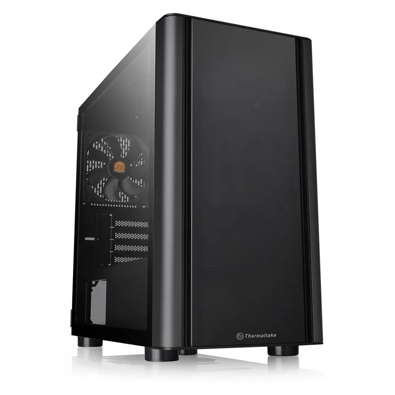 Gabinete Thermaltake V150 Tg Black Tempered Glass — foto 11