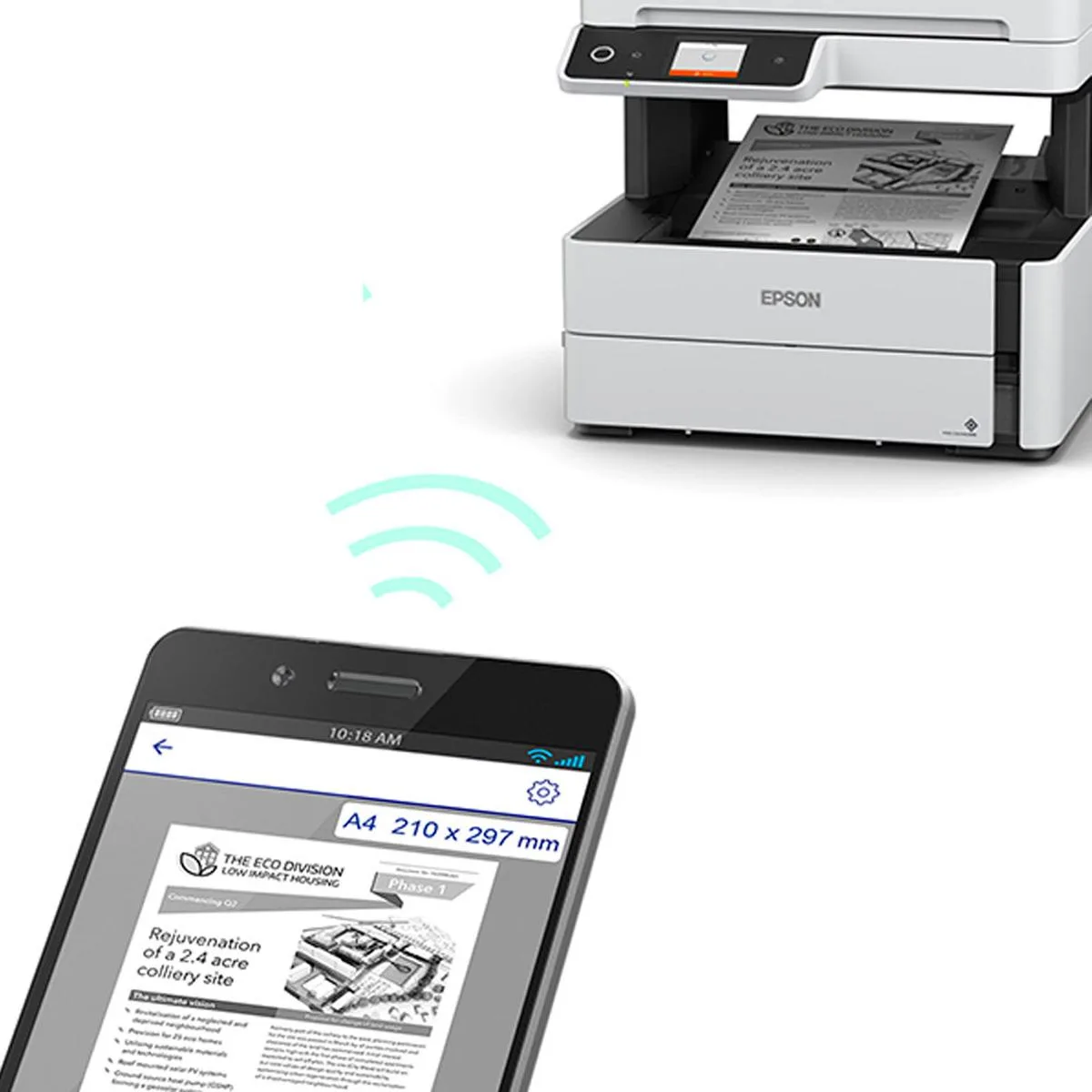 Impresora Corporativa Epson M3170 Adf Wifi Lan Duplex — foto 5