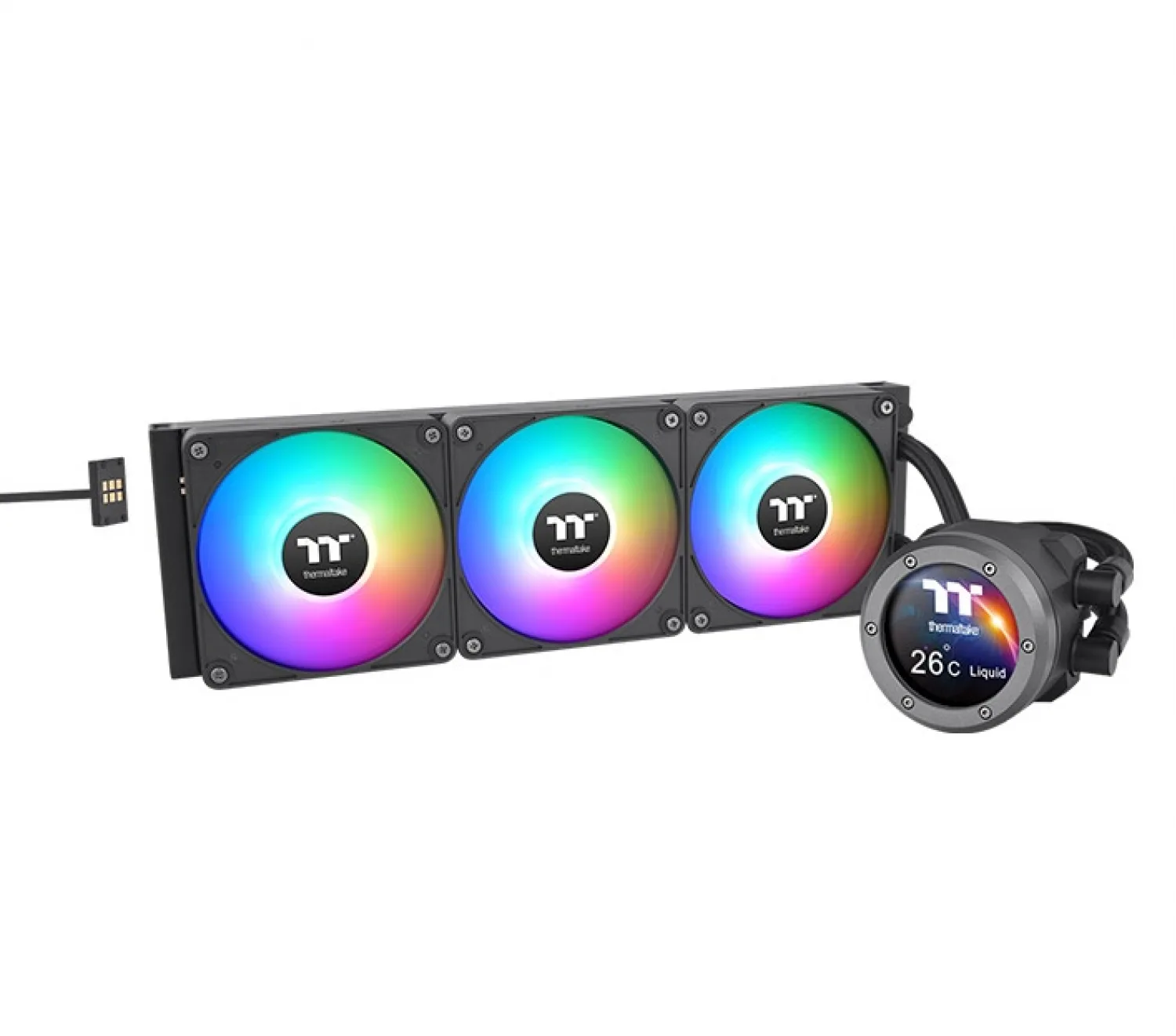 Water Cooler Thermaltake Th360 V2 Ultra Ex Argb Sync Water Block Black