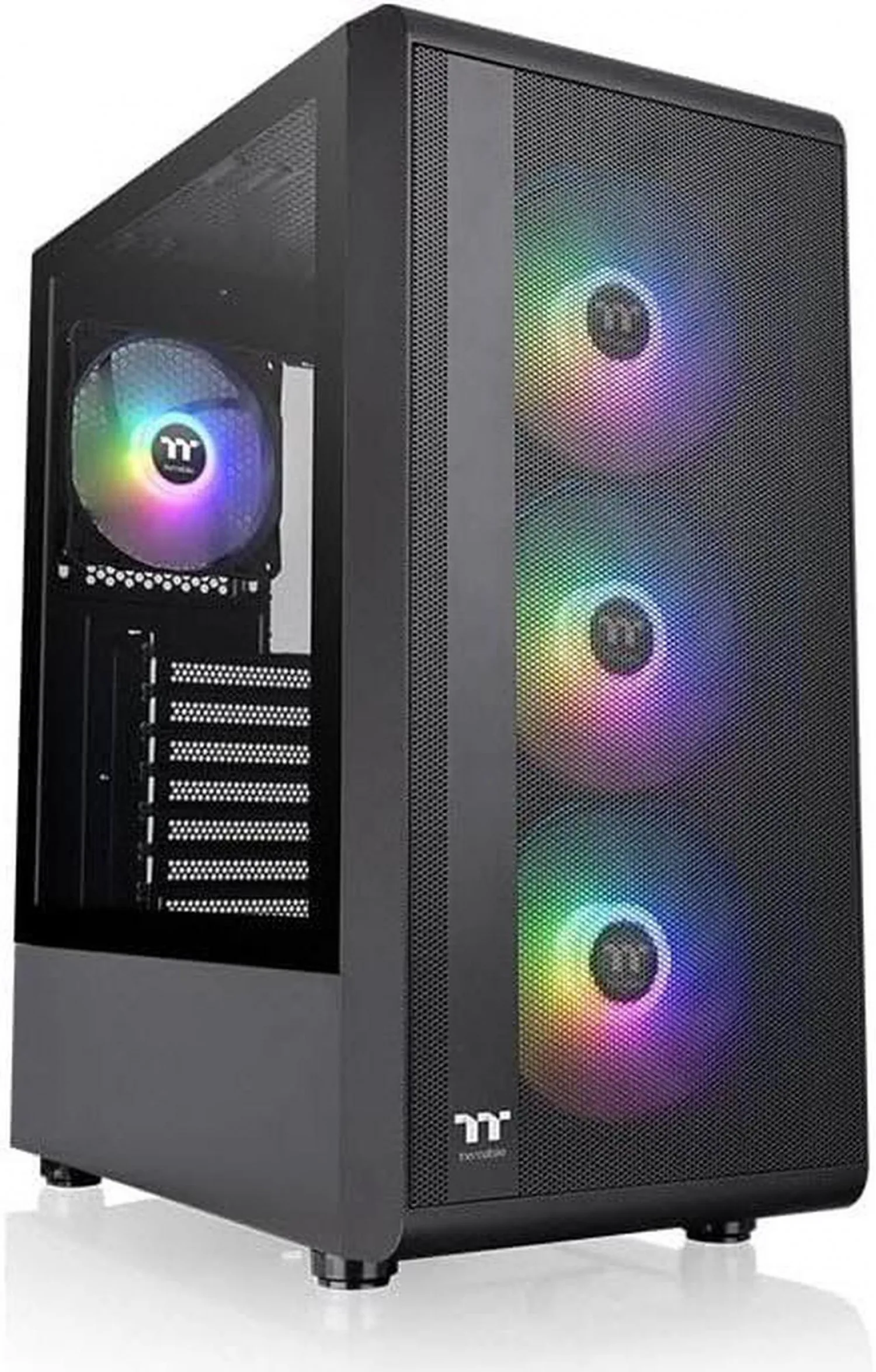 Gabinete Thermaltake S200 Plus Tg Argb Black Tempered Glass — foto 10