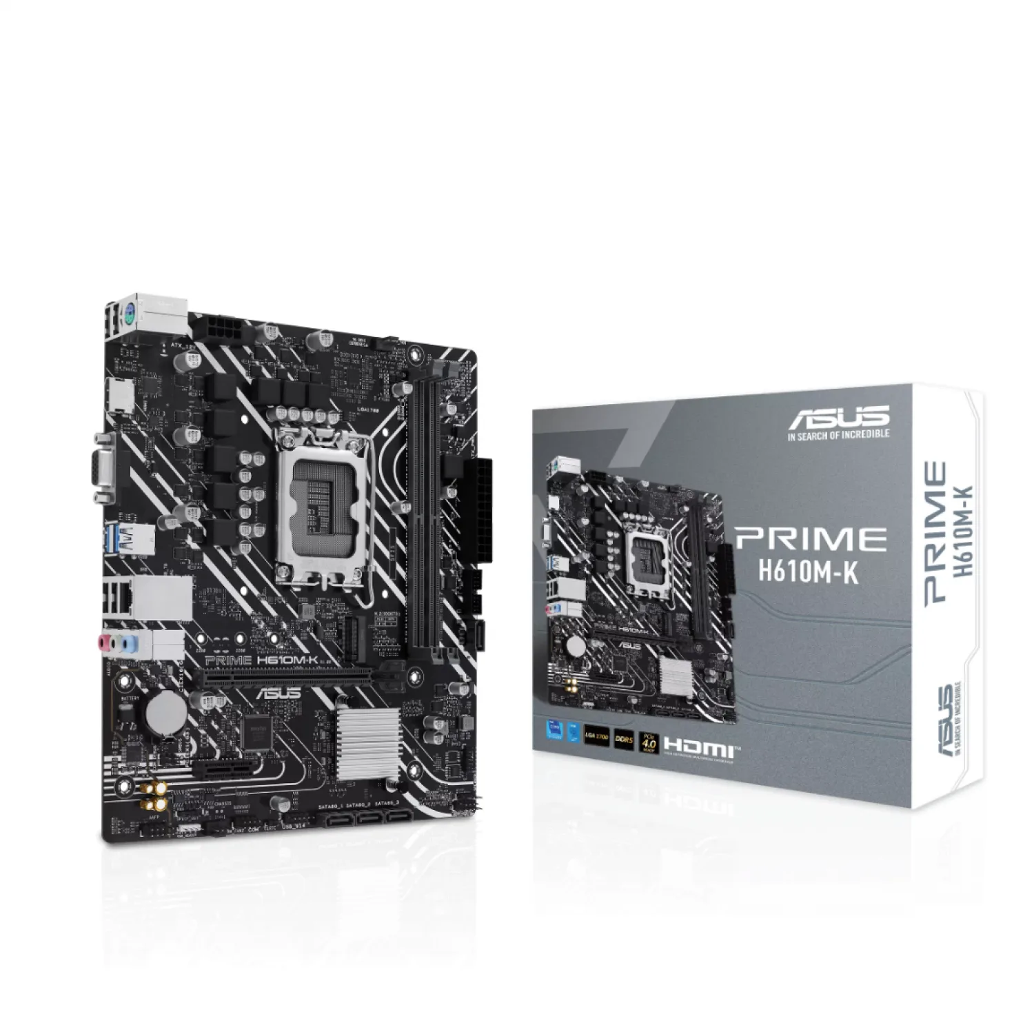 Mother Asus (lga1700) Prime H610m-k