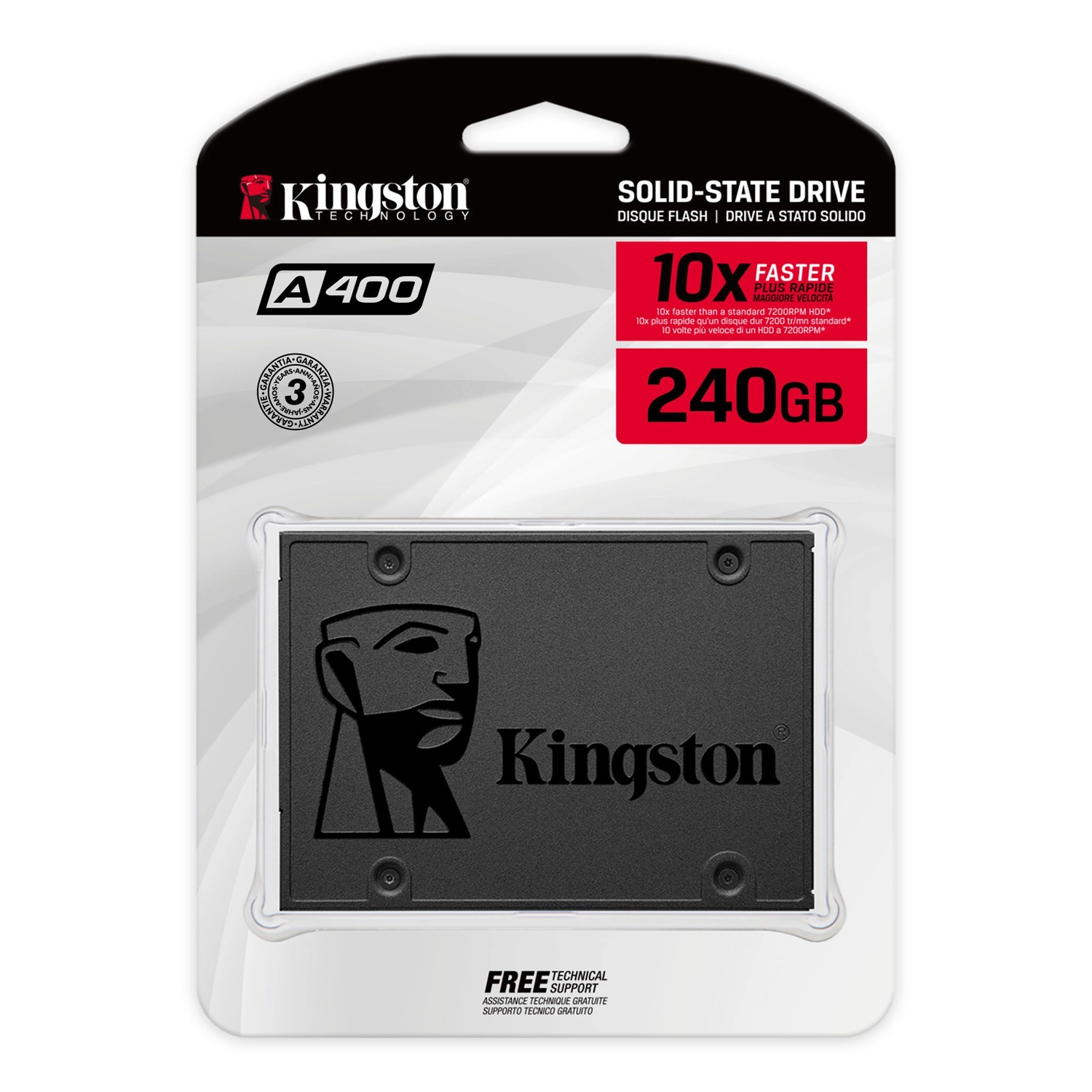 Disco Interno Ssd Kingston A400 240gb 2.5" Sata 3.0 500mb/s — foto 4