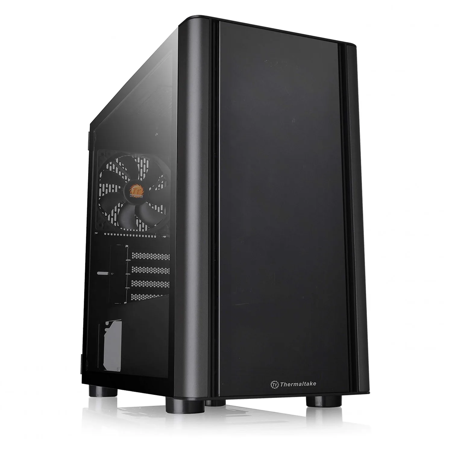 Gabinete Thermaltake V150 Tg Black Tempered Glass — foto 10