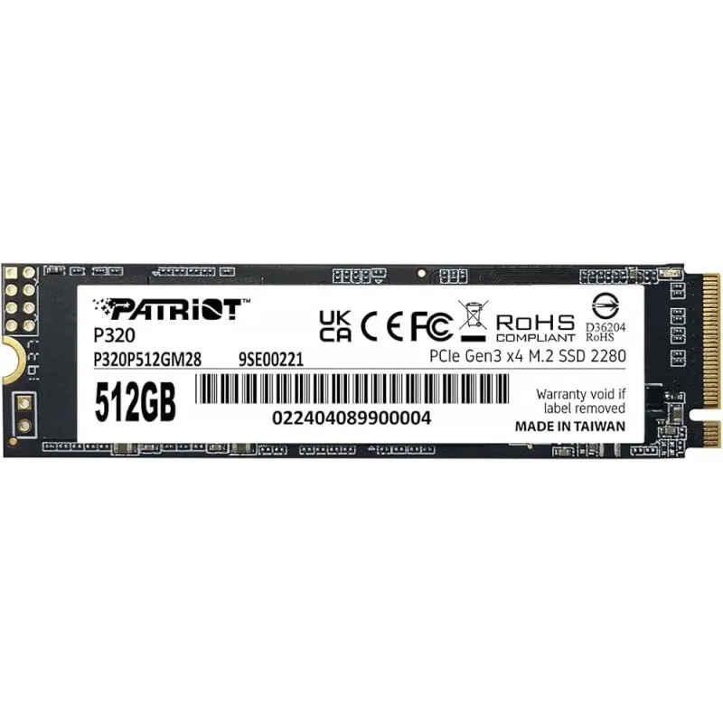 Disco Ssd Patriot P320 Solid 512gb M.2 Pe000997