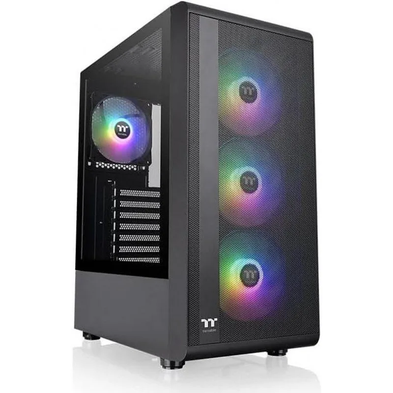 Gabinete Thermaltake S200 Plus Tg Argb Black Tempered Glass — foto 11