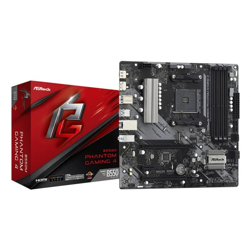 Mother Asrock (am4) B550m Phantom Gaming 4 — foto 12