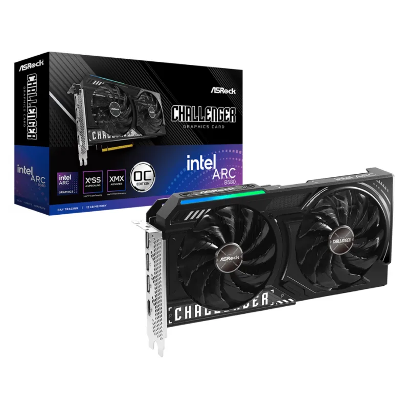 Placa De Video Asrock B580 Cl 12go — foto 2