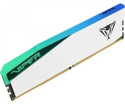 Memoria Patriot Ddr5 Viper Elite 5 16gb 6000 Mhz Rgb Cl42 White Single Pe000942