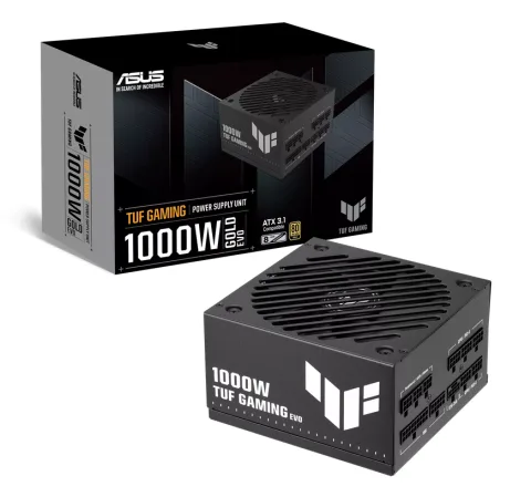 Fuente PC Certificada Asus Tuf Evo Gold 80+ Modular 1000W
