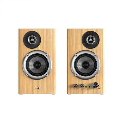 Parlante Bluetooth Genius Pine Wood Speaker 50W SP-HF1812BT