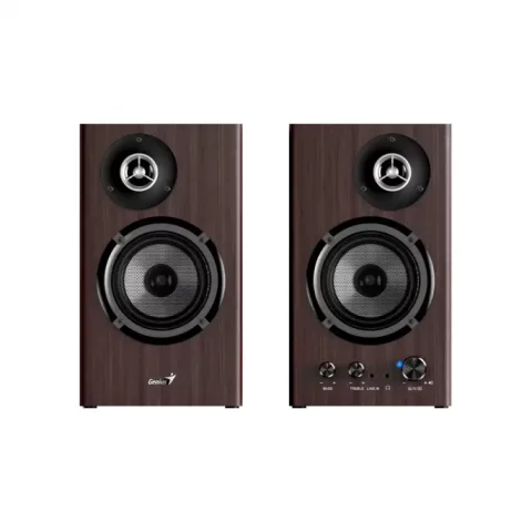 Parlante Bluetooth Genius Dark Brown Speaker 50W SP-HF1812BT